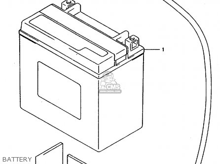 BATTERY - DR800S 1997 (V) FRANCE GERMANY ITALY (E04 E22 E34)