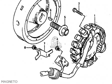 MAGNETO - DR800SU 1990 (L) GERMANY (E22)
