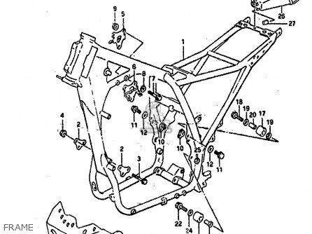 FRAME - DR800SU 1990 (L) GERMANY (E22)