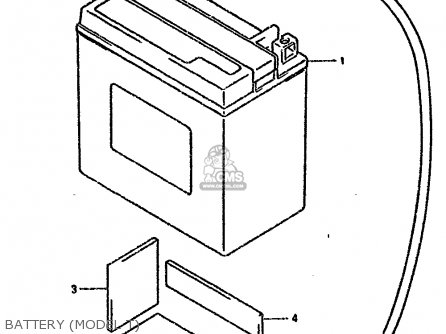 BATTERY (MODEL T) - DR800SU 1994 (R) GERMANY (E22)