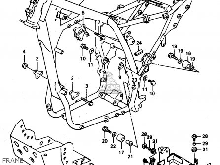 FRAME - DR800SU 1997 (V) GERMANY (E22)