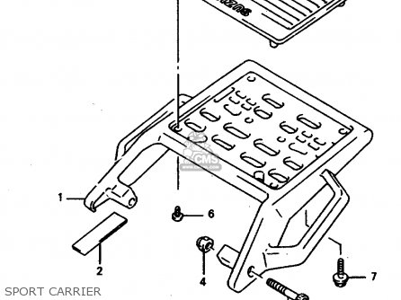 SPORT CARRIER - DR800SU 1997 (V) GERMANY (E22)