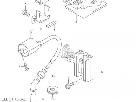 ELECTRICAL - DRZ400E 2005 2006 (K5) (K6) USA (E03)
