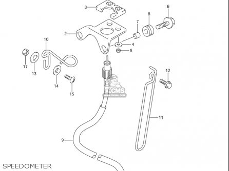 SPEEDOMETER - DRZ400E 2005 2006 (K5) (K6) USA (E03)