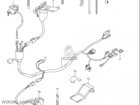 WIRING HARNESS - DRZ400E 2005 2006 (K5) (K6) USA (E03)