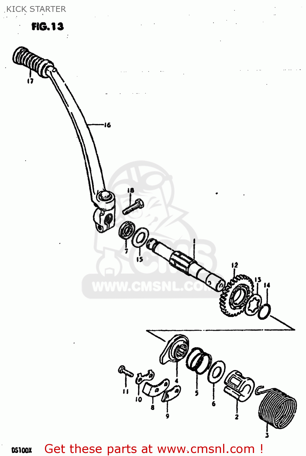 KICK STARTER DS100 1978 (C) USA (E03)