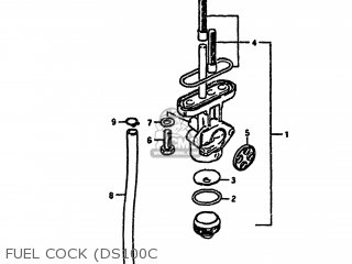 FUEL COCK (DS100C - DS100 1978 (C) USA (E03)