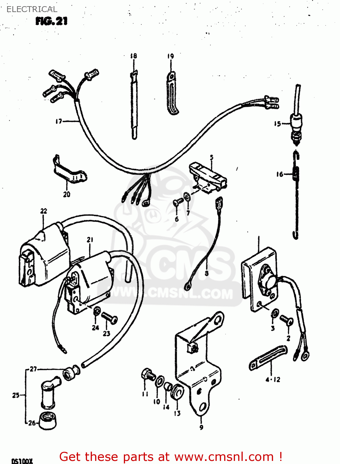 ELECTRICAL DS100 1979 (N) USA (E03)