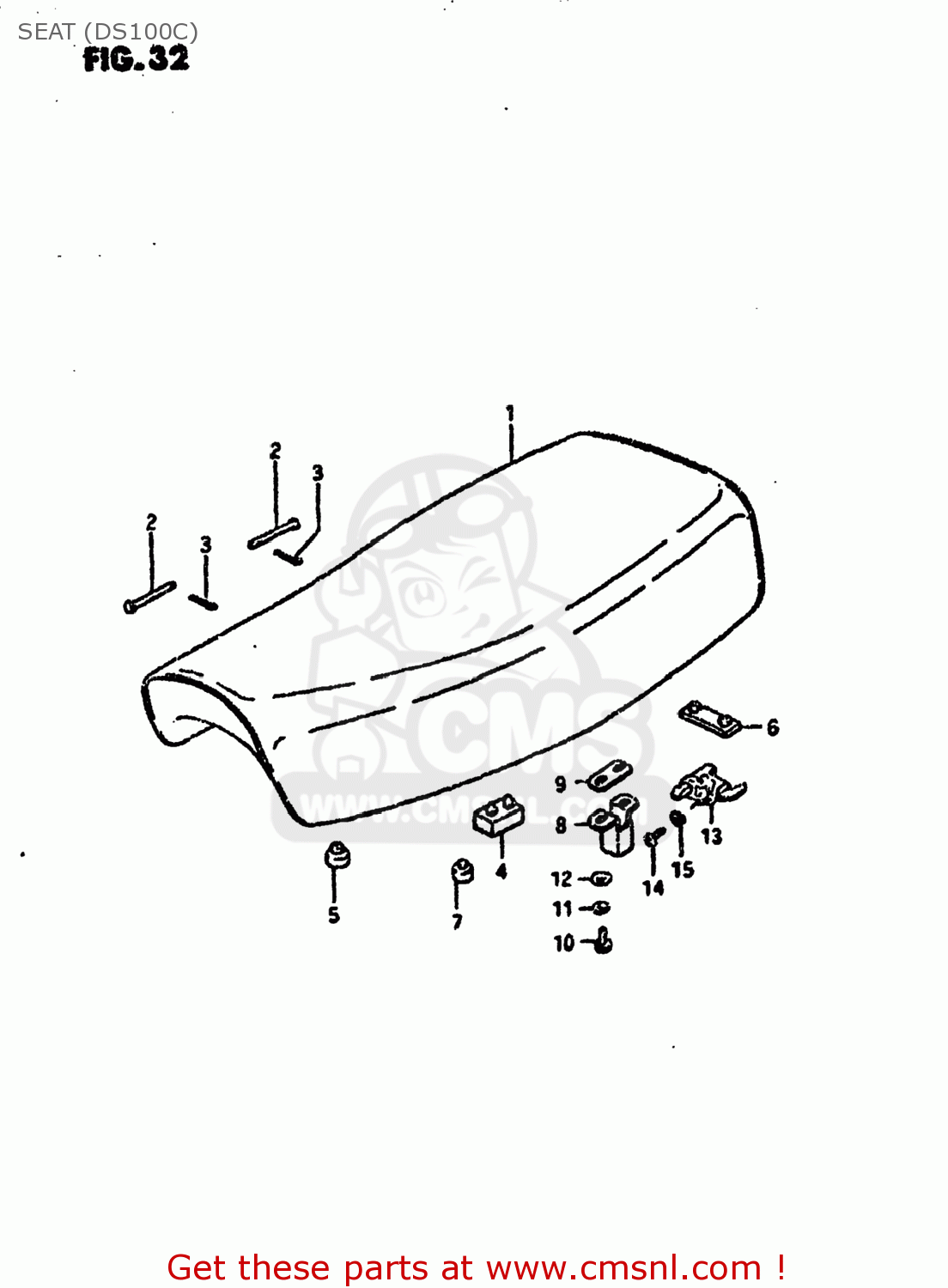SEAT (DS100C) DS100 1979 (N) USA (E03)
