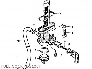 FUEL COCK (DS100T - DS100 1979 (N) USA (E03)