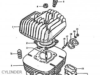 CYLINDER - DS100 1980 (T) USA (E03)