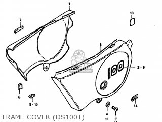 FRAME COVER (DS100T) - DS100 1980 (T) USA (E03)