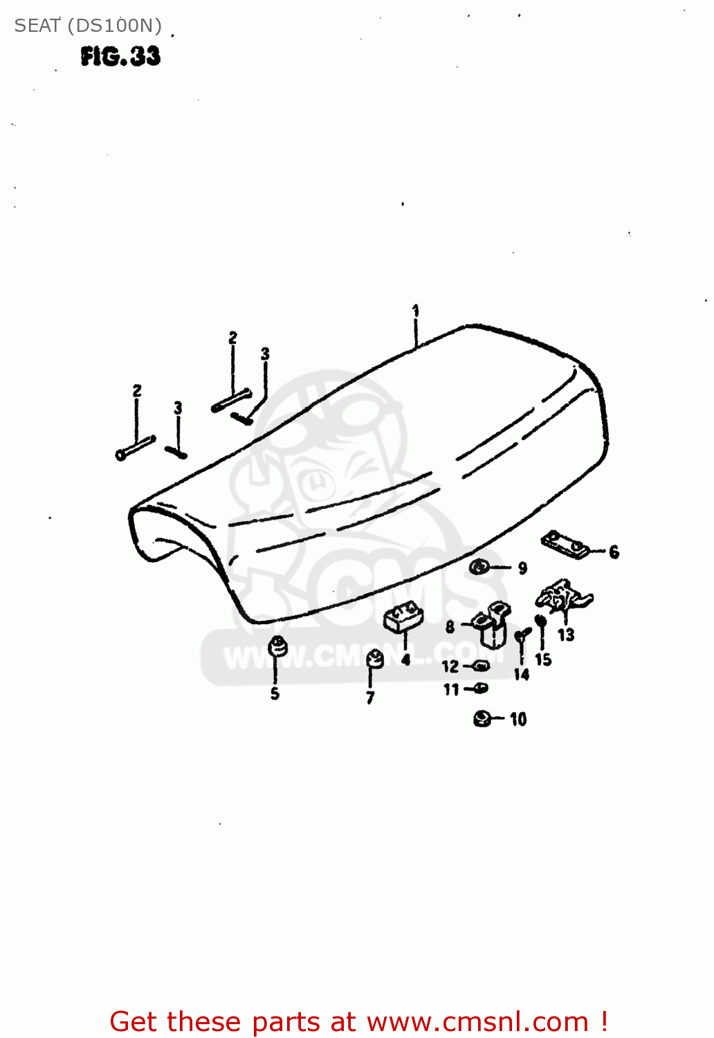 SEAT (DS100N) DS100 1981 (X) USA (E03)