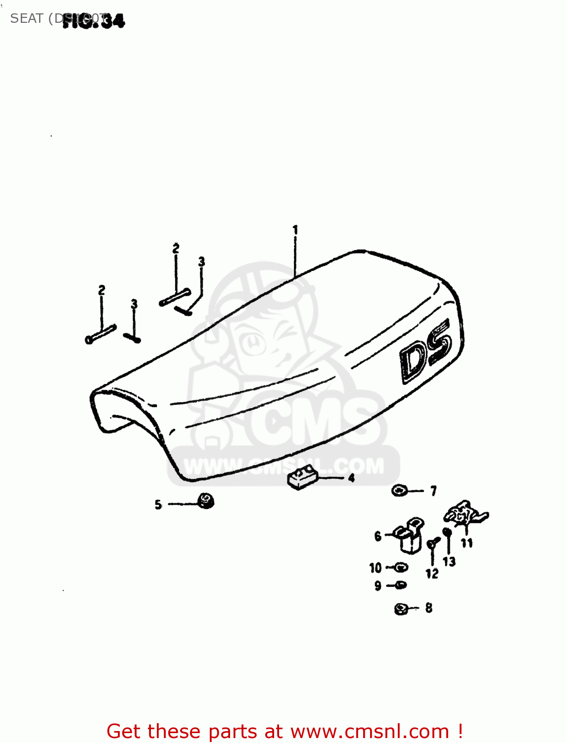 SEAT (DS100T DS100 1981 (X) USA (E03)