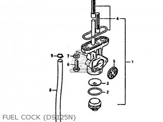 FUEL COCK (DS125N) - DS125 1980 (T) USA (E03)