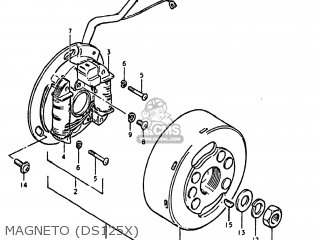 MAGNETO (DS125X) - DS125 1980 (T) USA (E03)