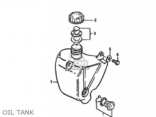 OIL TANK - DS125 1980 (T) USA (E03)