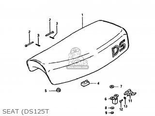 SEAT (DS125T - DS125 1980 (T) USA (E03)