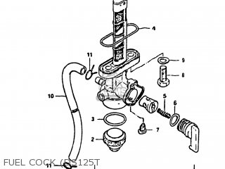 FUEL COCK (DS125T - DS125 1981 (X) USA (E03)
