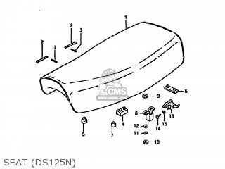 SEAT (DS125N) - DS125 1981 (X) USA (E03)