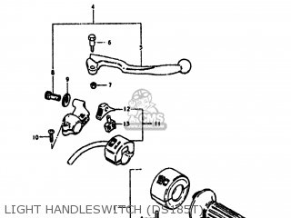 LIGHT HANDLESWITCH (DS185T) - DS185 1979 (N) USA (E03)