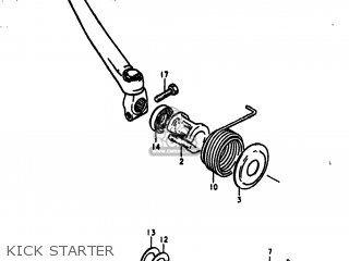 KICK STARTER - DS185 1980 (T) USA (E03)