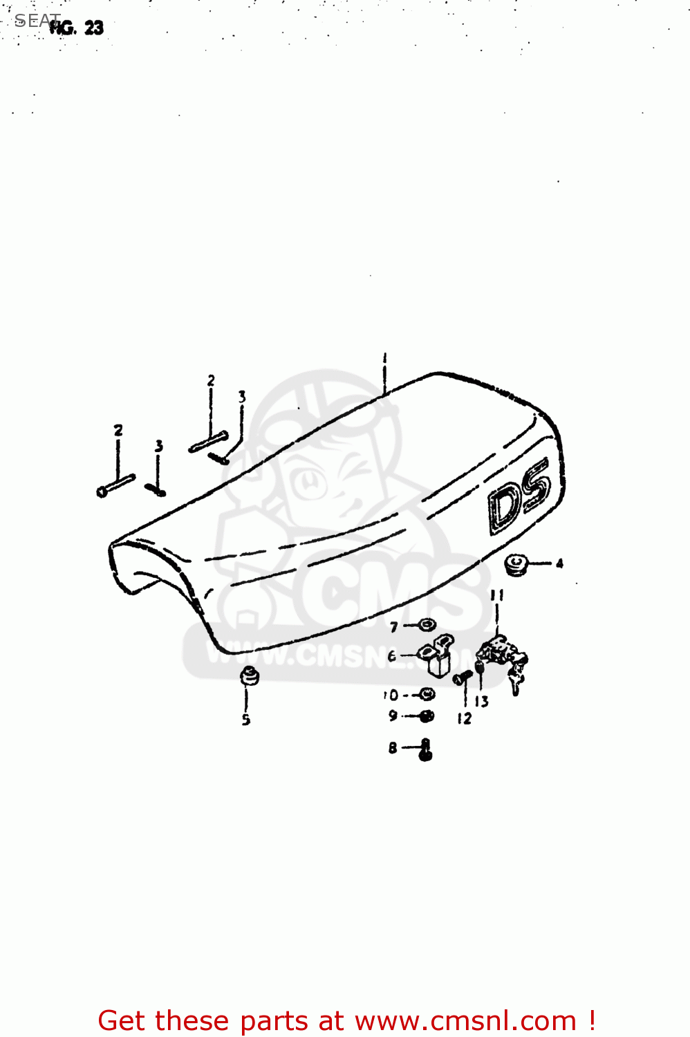 SEAT DS250 1980 (T) USA (E03)