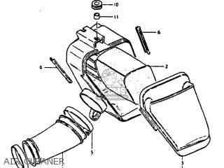 AIR CLEANER - DS250 1980 (T) USA (E03)