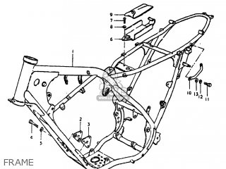 FRAME - DS250 1980 (T) USA (E03)