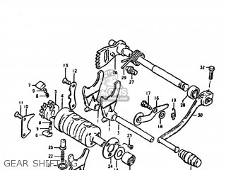 GEAR SHIFTING - DS250 1980 (T) USA (E03)