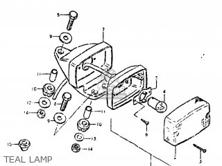 TEAL LAMP - DS250 1980 (T) USA (E03)