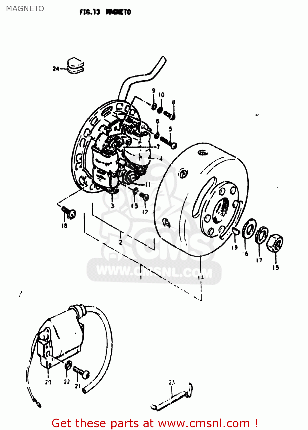 MAGNETO DS80 1978 (C) USA (E03)