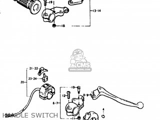 HANDLE SWITCH - DS80 1978 (C) USA (E03)