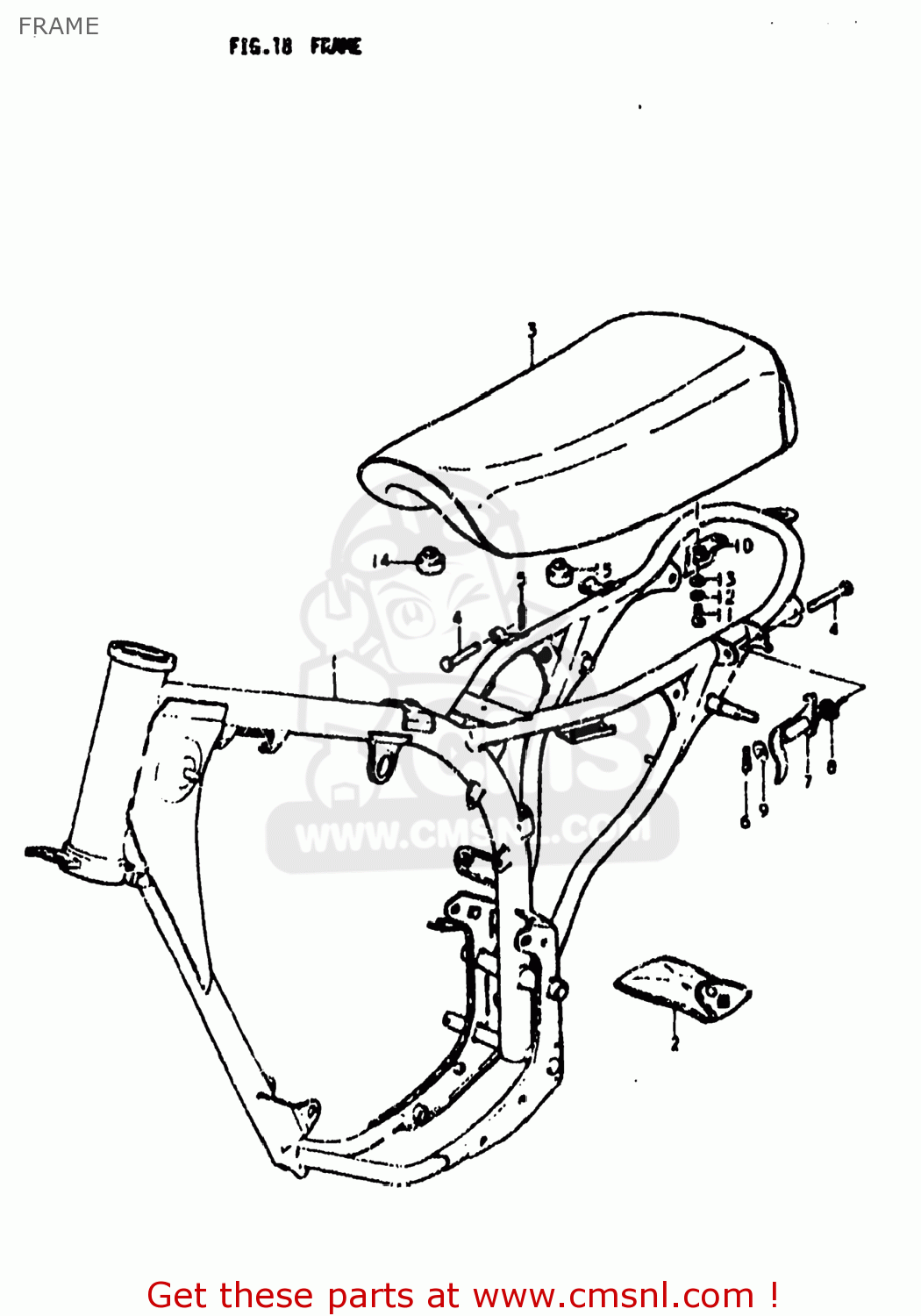 FRAME DS80 1979 (N) USA (E03)