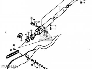 MUFFLER - DS80 1979 (N) USA (E03)