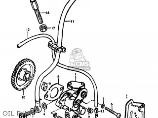 OIL PUMP - DS80 1979 (N) USA (E03)