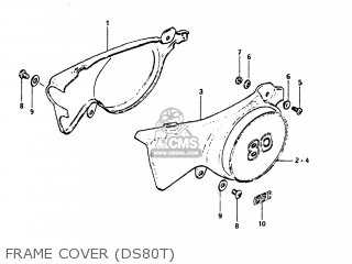 FRAME COVER (DS80T) - DS80 1980 (T) USA (E03)