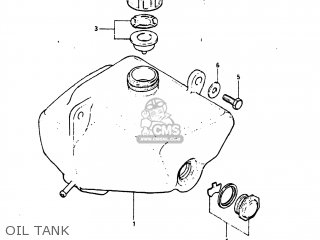 OIL TANK - DS80 1980 (T) USA (E03)