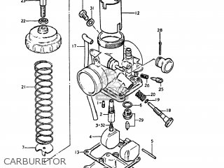 CARBURETOR - DS80 1981 (X) USA (E03)