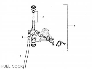 FUEL COCK - DS80 1981 (X) USA (E03)