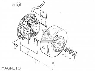 MAGNETO - DS80 1981 (X) USA (E03)