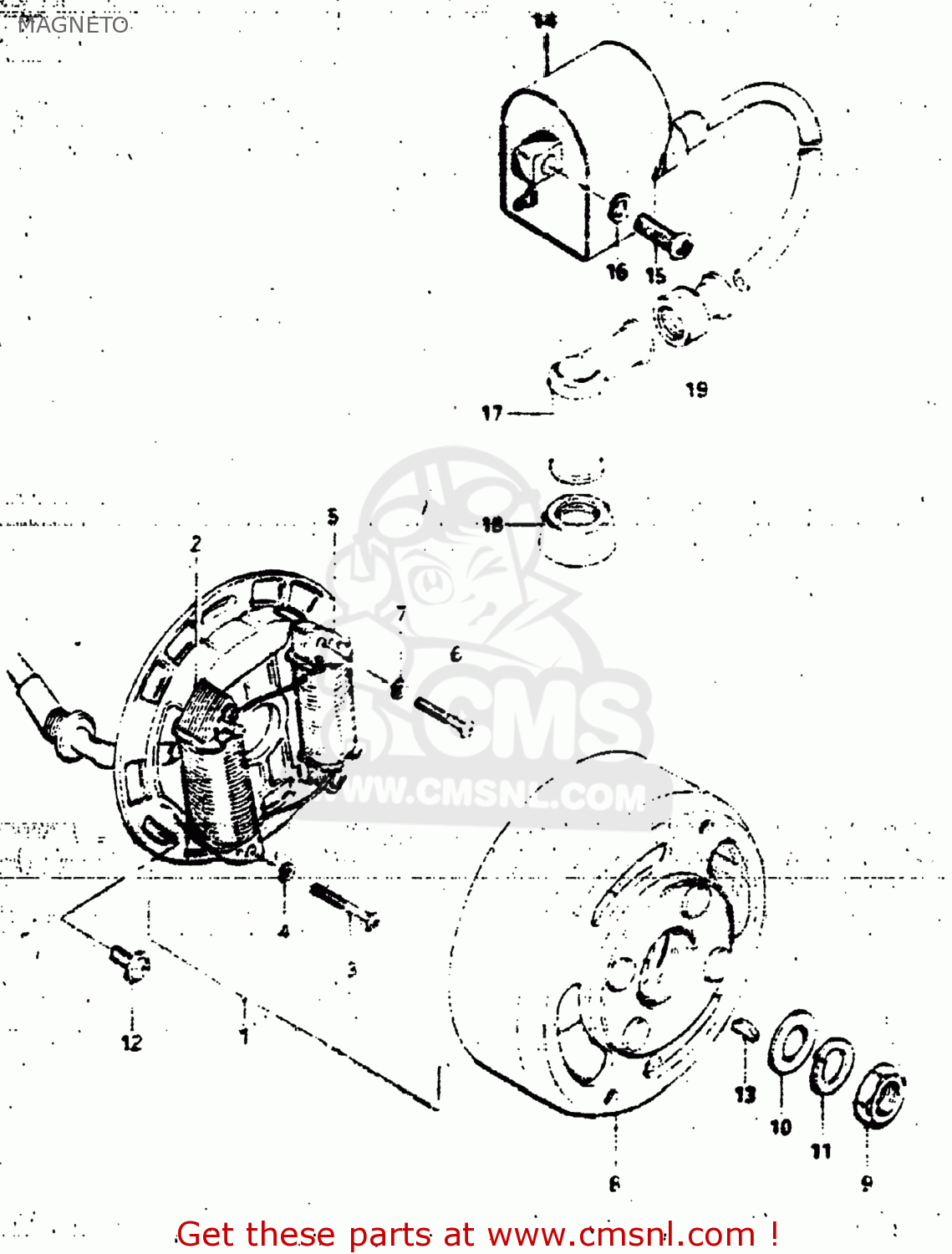 MAGNETO DS80 1983 (D) USA (E03)