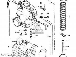 CARBURETOR - DS80 1983 (D) USA (E03)