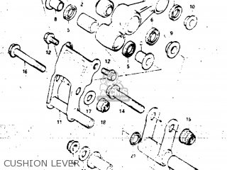 CUSHION LEVER - DS80 1983 (D) USA (E03)