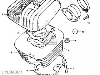 CYLINDER - DS80 1983 (D) USA (E03)