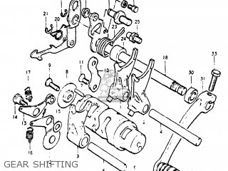 GEAR SHIFTING - DS80 1983 (D) USA (E03)
