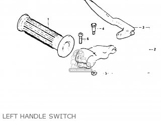 LEFT HANDLE SWITCH - DS80 1983 (D) USA (E03)