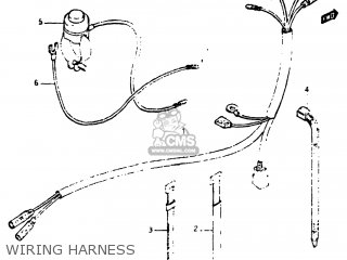 WIRING HARNESS - DS80 1983 (D) USA (E03)