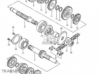 TRANSMISSION - DS80 1986 (G) USA (E03)