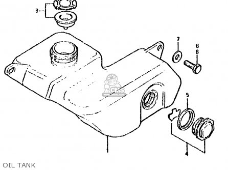 OIL TANK - DS80 1986 (G)